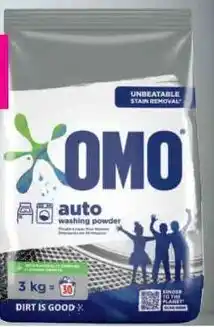 Game Omo Auto Washing Powder 3 kg Assorted offer