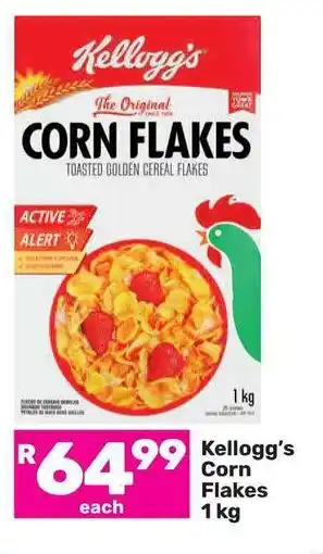 Game Kellogg's Corn Flakes 1 kg offer