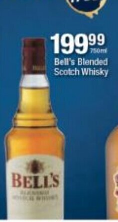 Checkers Liquor Shop Bell's Blended Scotch Whisky 750ml offer