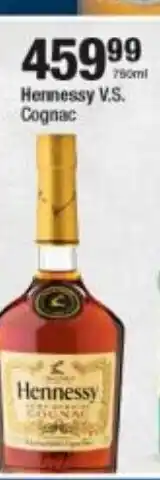 Checkers Liquor Shop Hennesy V.S Cognac 750ml offer
