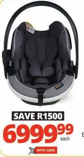 Checkers BeSafe iZi Modular Baby Car Seat offer