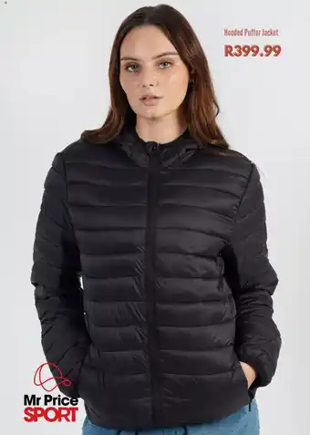 MRP Sport Hooded Puffer Jacket offer