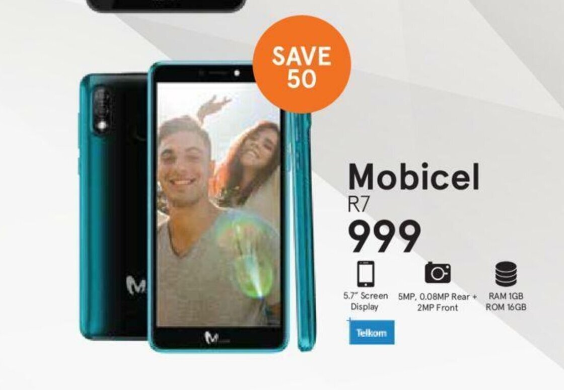 mobicel r7 price at pep