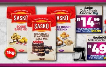 Take 'n Pay Sasko Quick Treats Assorted 1kg offer