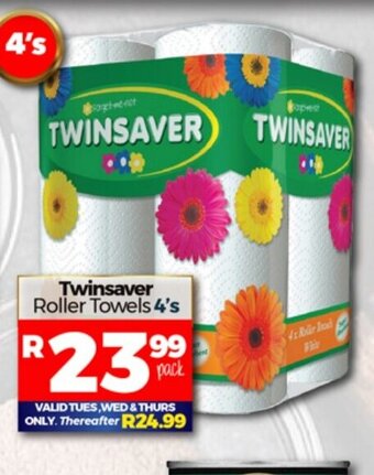 Take 'n Pay Twinsaver Roller Towels 4's offer
