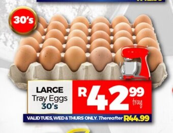 Take 'n Pay Large Tray Eggs 30's offer