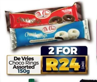 Take 'n Pay De Vries Choco Rings Assorted 150g offer