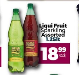 Take 'n Pay Liqui Fruit Sparkling Assorted 1.25lt offer