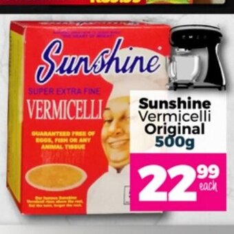 Take 'n Pay Sunshine Vermicelli Original 500g offer