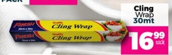 Take 'n Pay Cling Wrap 30mt offer