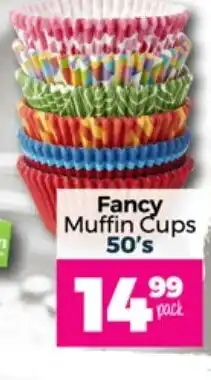 Fancy Muffin Cups 50's