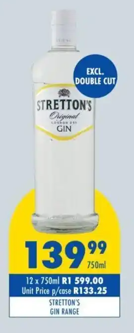 Tabooz STRETTON'S GIN RANGE offer