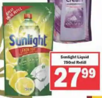 Big Save Liquor Sunlight Liquid 750ml Refill offer