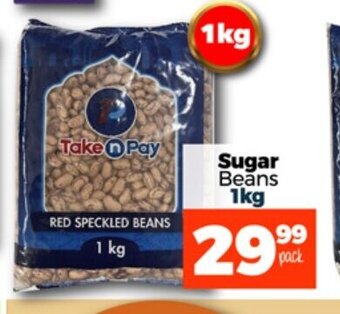 Take 'n Pay Sugar Beans 1kg offer