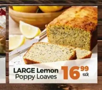 Take 'n Pay Large Lemon Poppy Loaves offer
