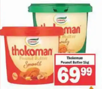 Big Save Liquor Thokoman Peanut Butter 1kg offer