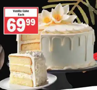 Big Save Liquor Vanilla Cake Each offer