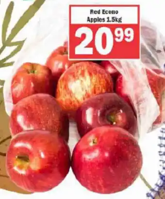 Big Save Liquor Red Econo Apples 1.5kg offer