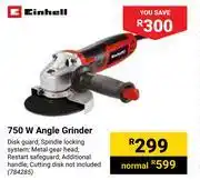 Builders Warehouse Einhell 750W Angle Grinder offer