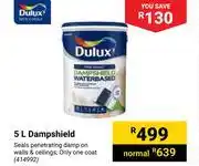 Builders Warehouse Dulux Dampshield-5Ltr offer