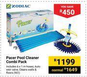 Zodiac Pacer Pool Cleaner Combi Pack offer at Builders Warehouse