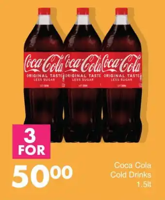 Save Hyper Coca Cola Cold Drinks 1.5lt offer
