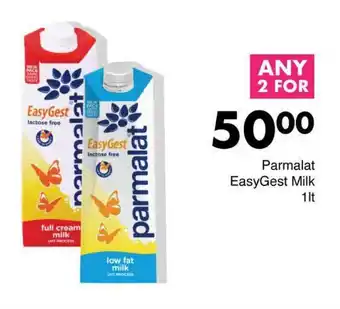 Save Hyper Parmalat EasyGest Milk 1lt offer