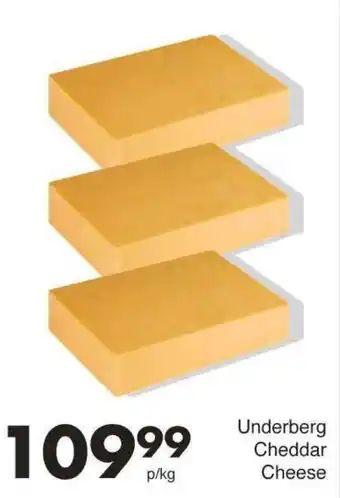 Save Hyper Underberg Cheddar Cheese offer