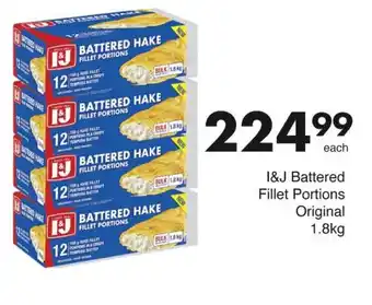 Save Hyper I&J Battered Fillet Portions Original 1.8kg offer