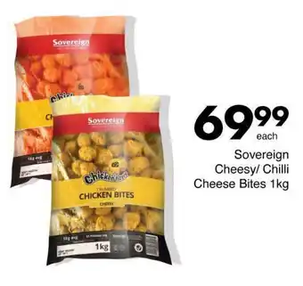 Save Hyper Sovereign Cheesy/Chilli Cheese Bites 1kg offer