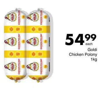 Save Hyper Goldi Chicken Polony 1kg offer