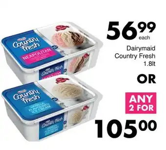 Save Hyper Dairymaid Country Fresh 1.8lt offer