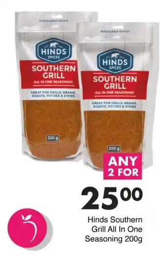 Save Hyper Hinds Southern Grill All In One Seasoning 200g offer