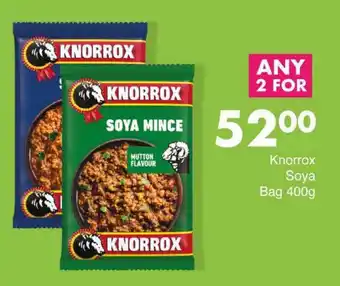 Save Hyper Knorrox Soya Bag 400g offer