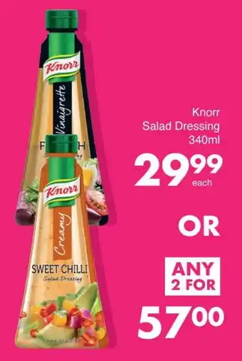 Save Hyper Knorr Salad Dressing 340ml offer