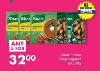 Knorr Packet Soup Regular/ Tasty 50g