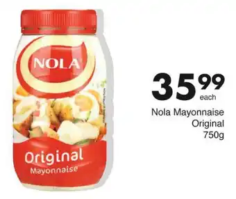 Save Hyper Nola Mayonnaise Original 750g offer