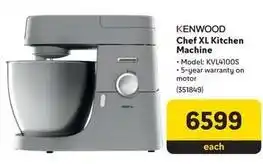 Makro Kenwood - chef xl kitchen machine offer
