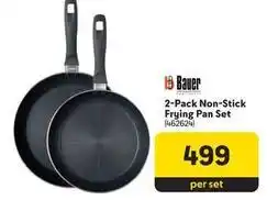Makro Bauer - 2-pack non-stick frying pan set offer