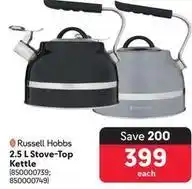 Russell hobbs - 2.5 l stove-top kettle