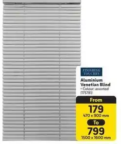 Makro Finishing touches - aluminium venetian blind offer
