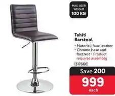 Makro Tahiti barstool offer