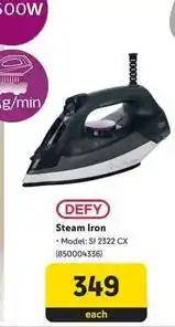 Makro Defy - steam iron offer