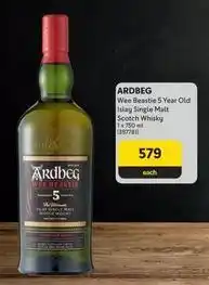 Makro Ardbeg - wee beastie 5 year old islay single malt scotch whisky offer