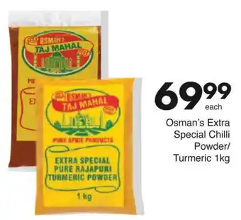 Save Hyper Osman's Extra Special Chilli Powder/ Turmeric 1kg offer