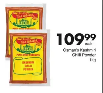 Save Hyper Osman's Kashmiri Chilli Powder 1kg offer