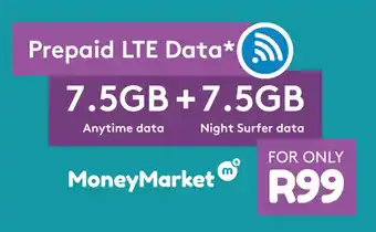 Prepaid LTE Data 7.5GB +7.5GB