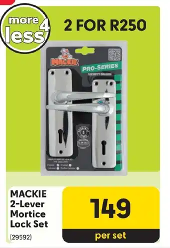 Makro MACKIE 2-Lever Mortice Lock Set offer