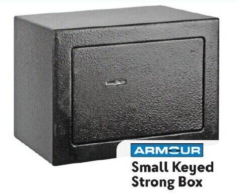 ARMOUR Small Keyed Strong Box offer at Makro