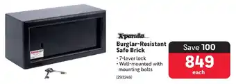Makro Xpanda Burglar-Resistant Safe Brick offer